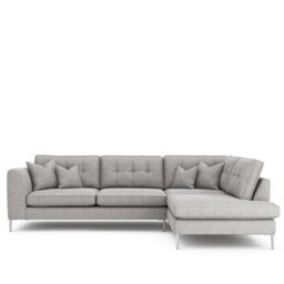 Sophia Large Corner Group in Fabric - Standard Back - Right Hand Facing - Grade D