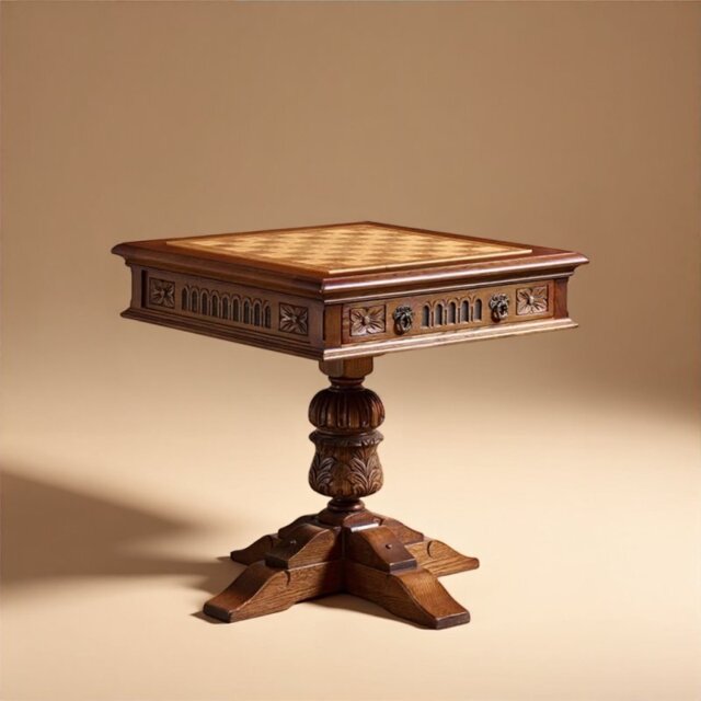 Old Charm Games Table - Traditional