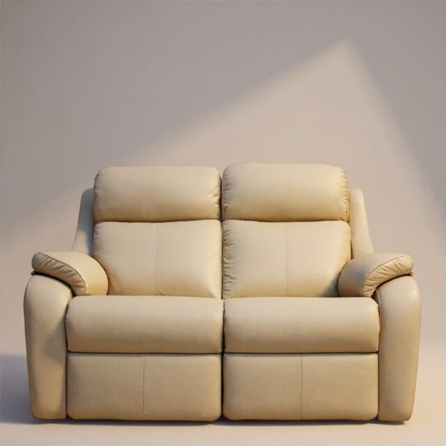 Kingsbury 2 Seater Sofa in Leather - Grade H