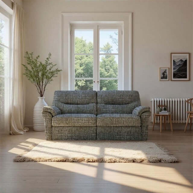Seattle 3 Seater Sofa in Fabric - Static - Without Heated Seat - Grade W