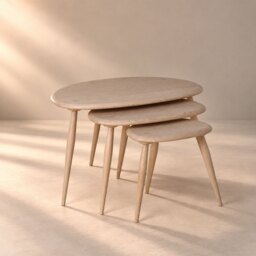 Ercol Collection Pebble Nest of Tables