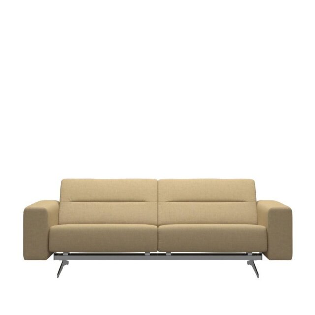 Stella 2.5 Seater Sofa with Upholstered Arms in Fabric - S1