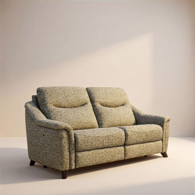 Olivia Large Sofa In Fabric - Power Recliner - Heated - Grade W