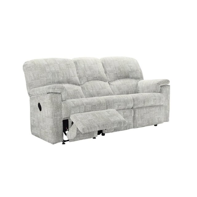 Chloe 3 Seater Recliner in Fabric - Manual - Left-Hand Facing - Grade W