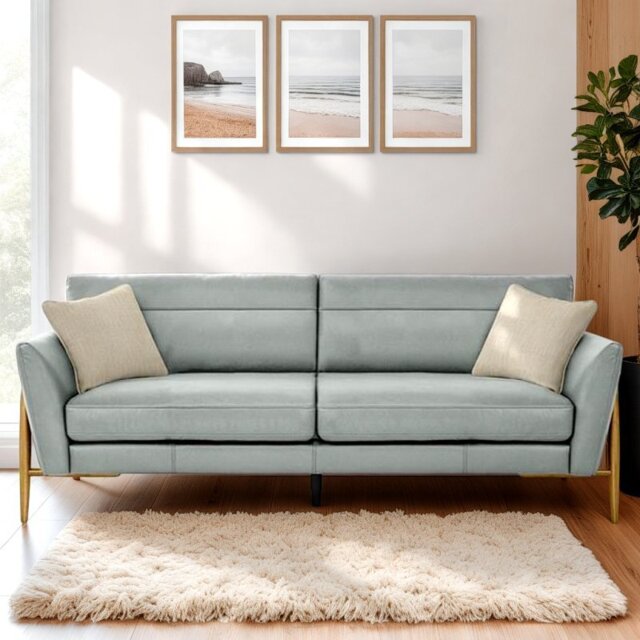 Ercol Forli Large Sofa in Leather