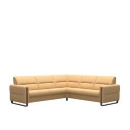 Fiona Corner Group, 2.5 Seats LHF, 2 Seats RHF, with Wood Arms in Leather - Velaro