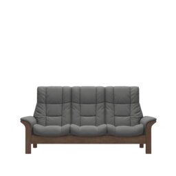 Windsor 3 Seater Sofa in Leather - Noblesse