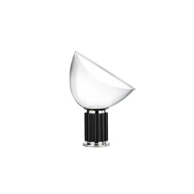 Flos Taccia LED Table Lamp Black Small