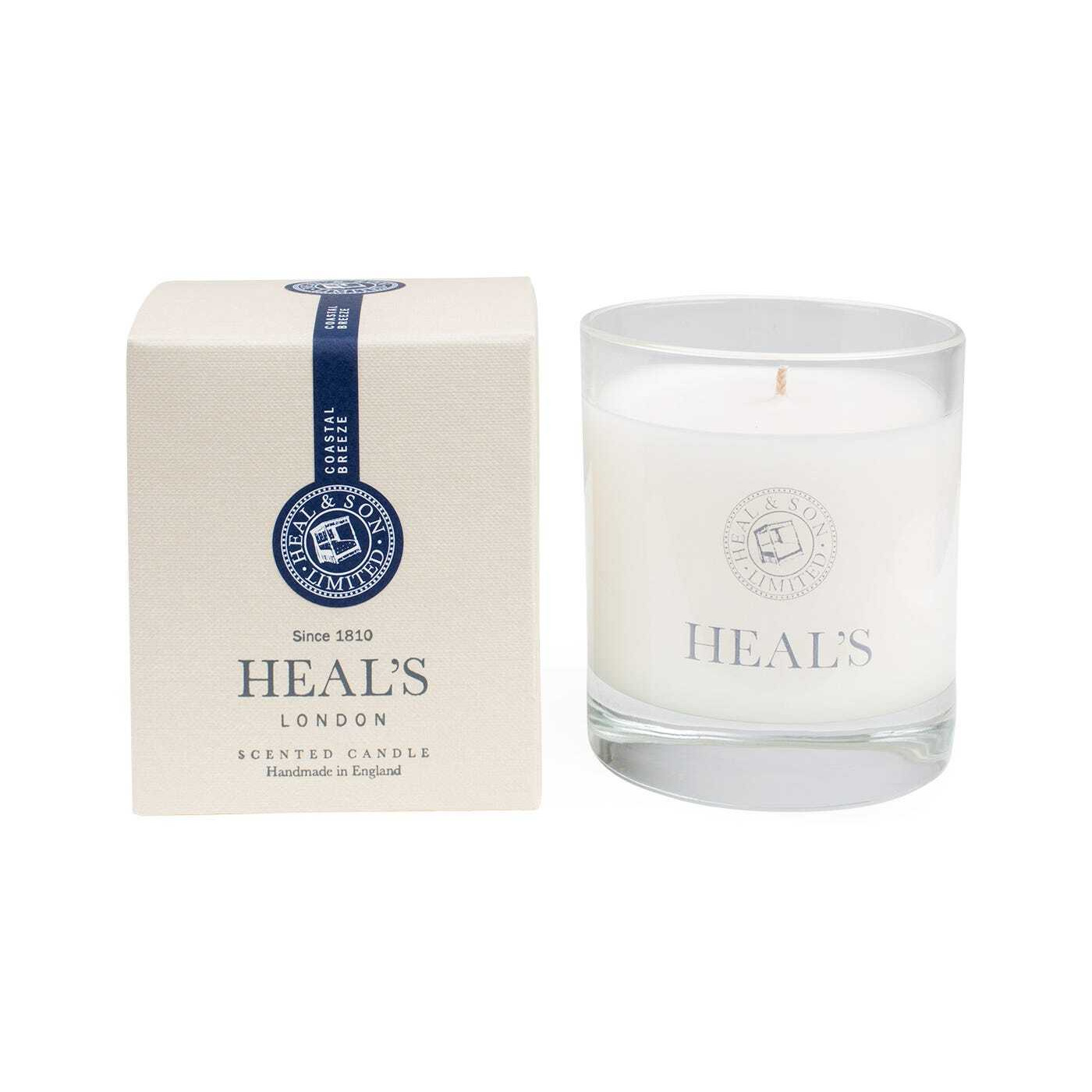 Heal's Coastal Breeze Scented Glass Candle