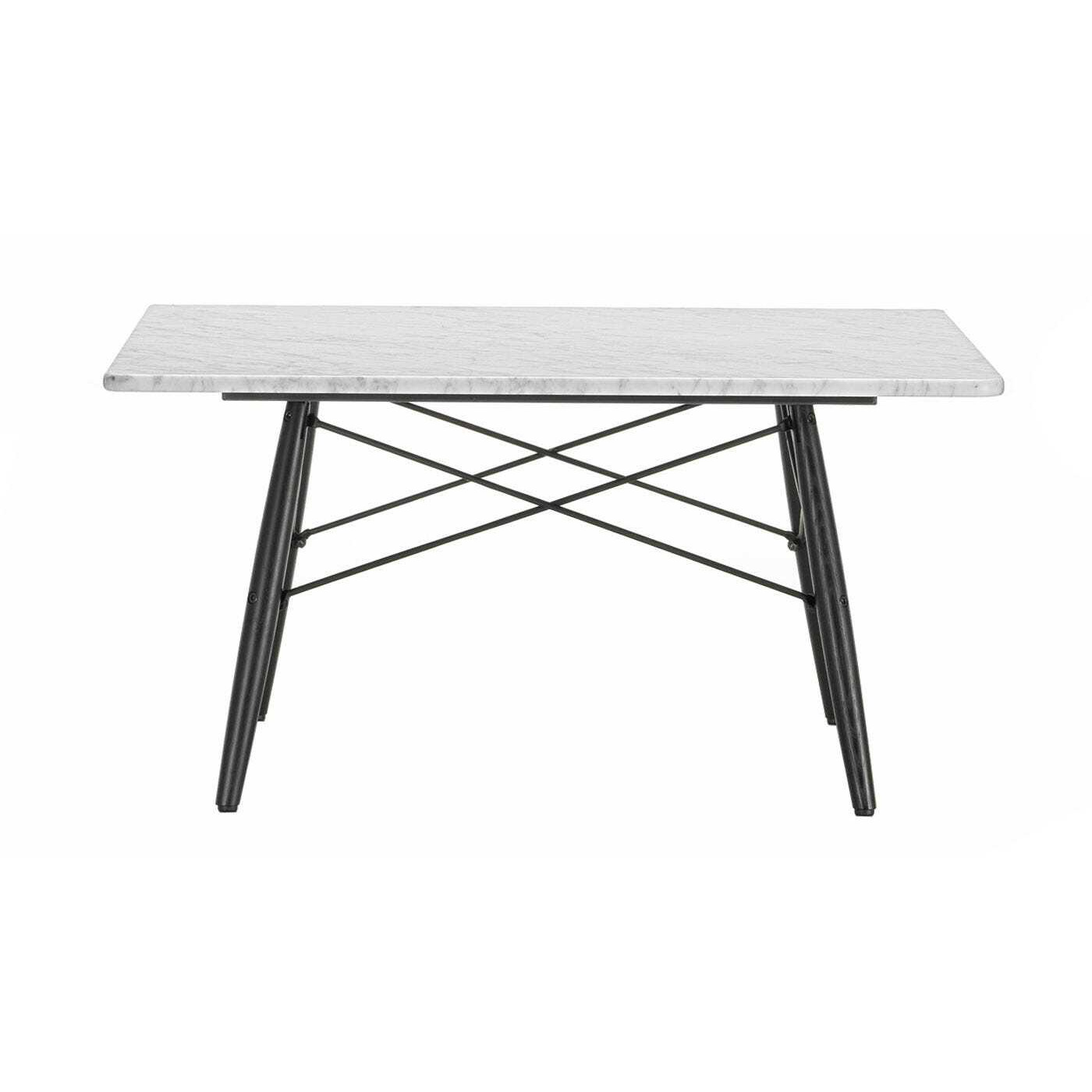 Vitra Eames Square Coffee Table Black Ash Base - Heal's UK Furniture