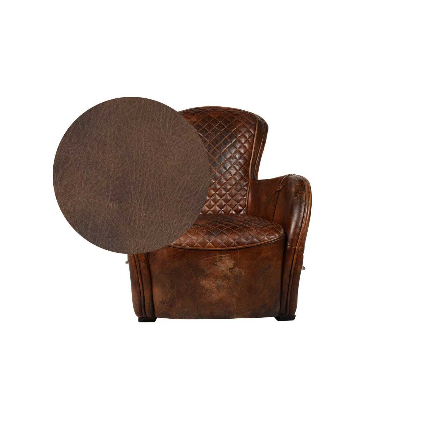 Timothy Oulton Saddle Chair Bull & Bull Nubuck - Heal's UK Furniture