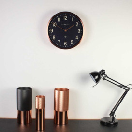 Newgate Master Edwards Wall Clock Copper