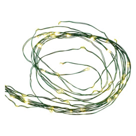 Sirius Knirke 350 LED Indoor/Outdoor Cluster String Lights Green Cable 270cm