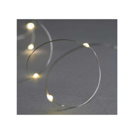 Sirius Knirke 40 LED Indoor String Lights Silver Cable 390cm