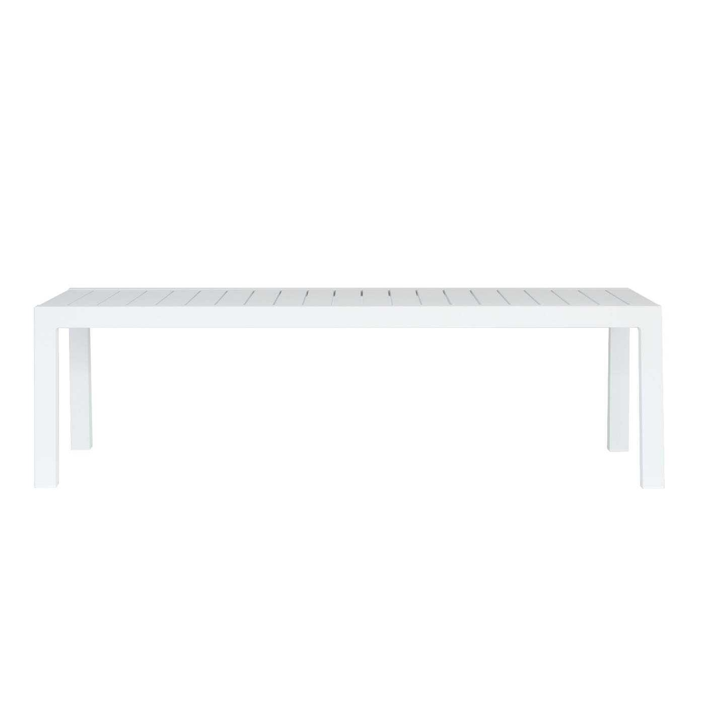 Case Eos Outdoor Bench in White - image 1