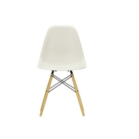 Vitra Eames DSW Side Chair New Height Mustard Black Maple Base - Heal's UK Furniture - thumbnail 2