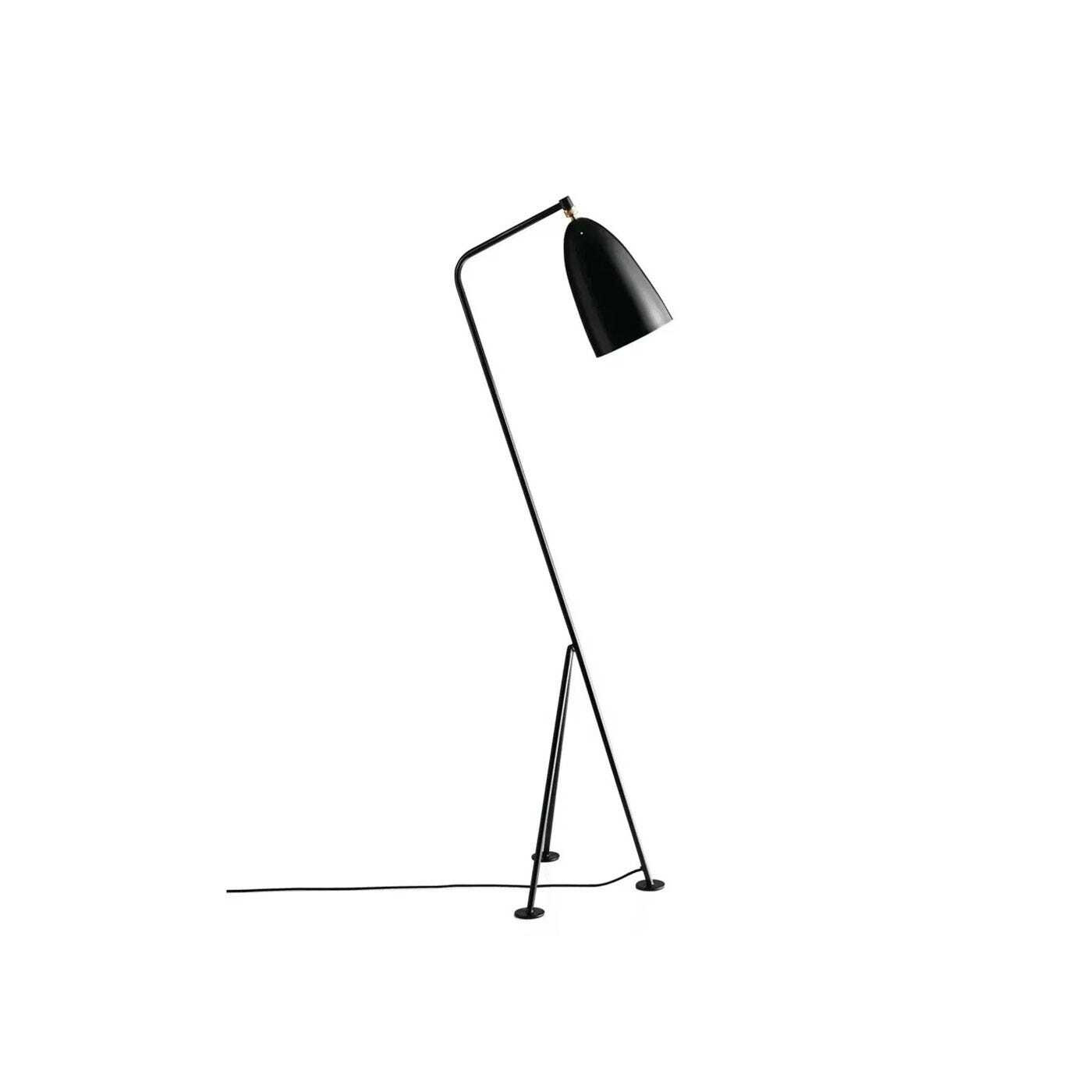 Gubi Grashoppa Floor Lamp Semi Matt Black