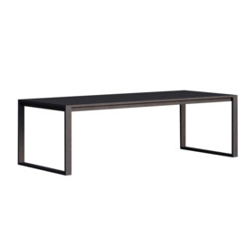 Case Eos Communal Outdoor Dining Table Black