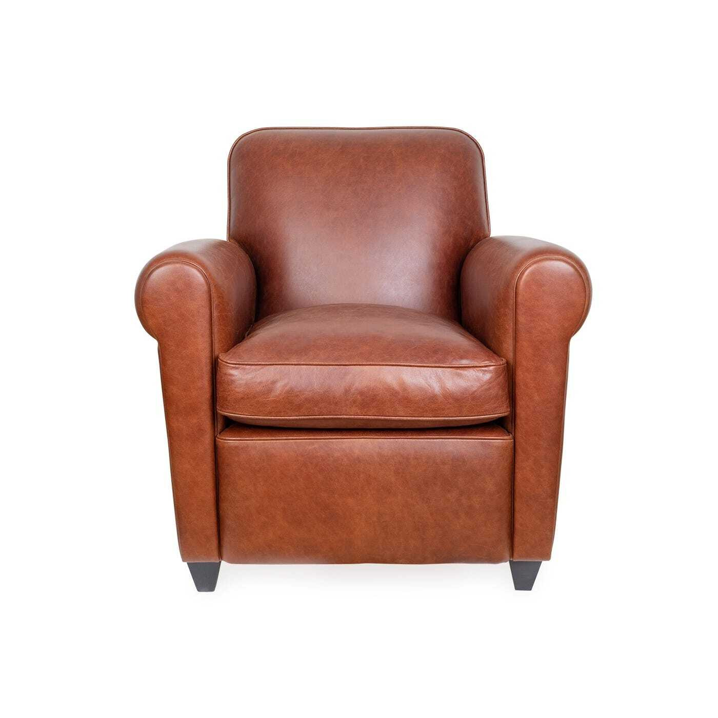 Heal's Barrington II Club Chair Tan Leather