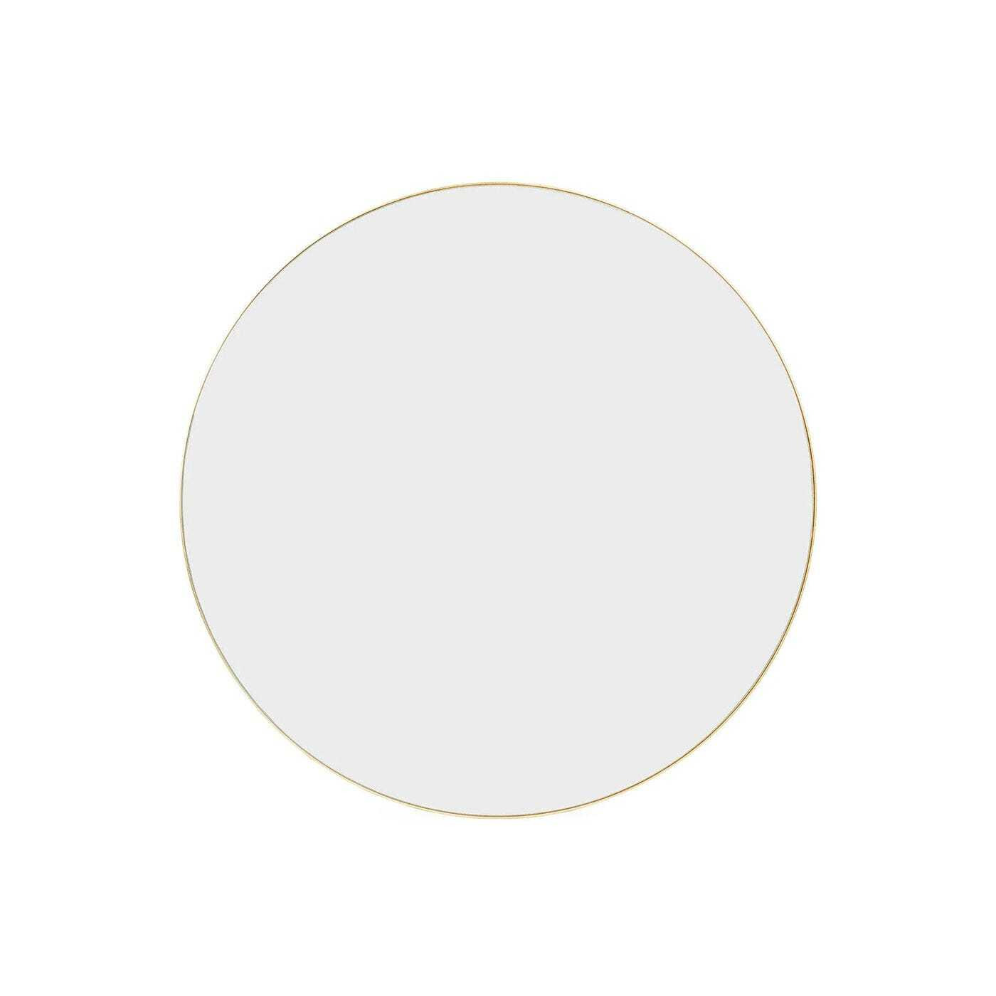 Heal's Fine Edge Mirror Round 35cm Gold - image 1