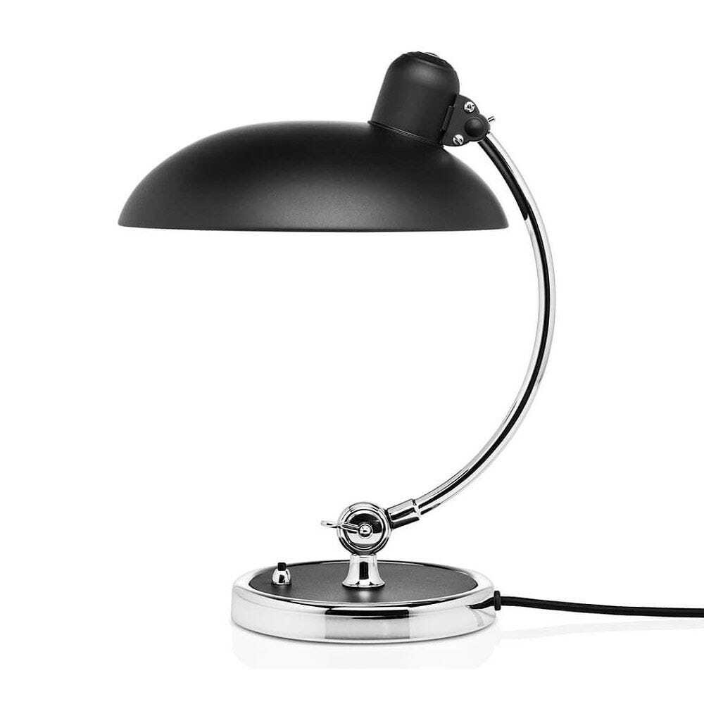 Fritz Hansen Kaiser Idell Luxus Table Lamp Matt Black & Chrome - image 1