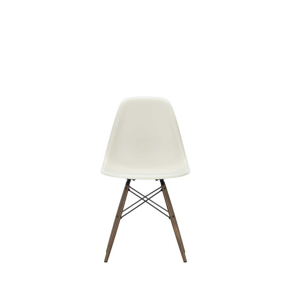 Vitra Eames DSW Side Chair New Height Pebble Dark Maple Base - image 1