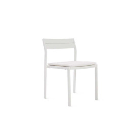 Case Eos Outdoor Chair Cushion in White