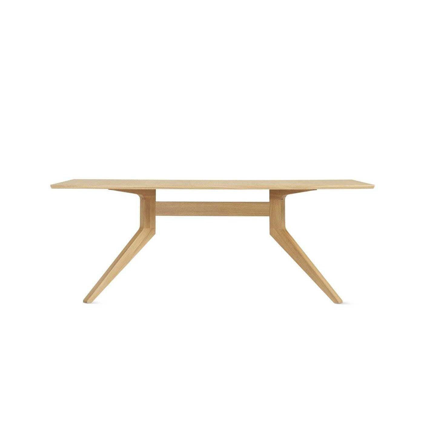 Case Cross Fixed Dining Table Oak - image 1