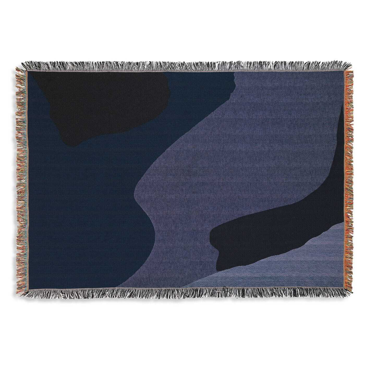 ferm LIVING Vista Throw Dark Blue