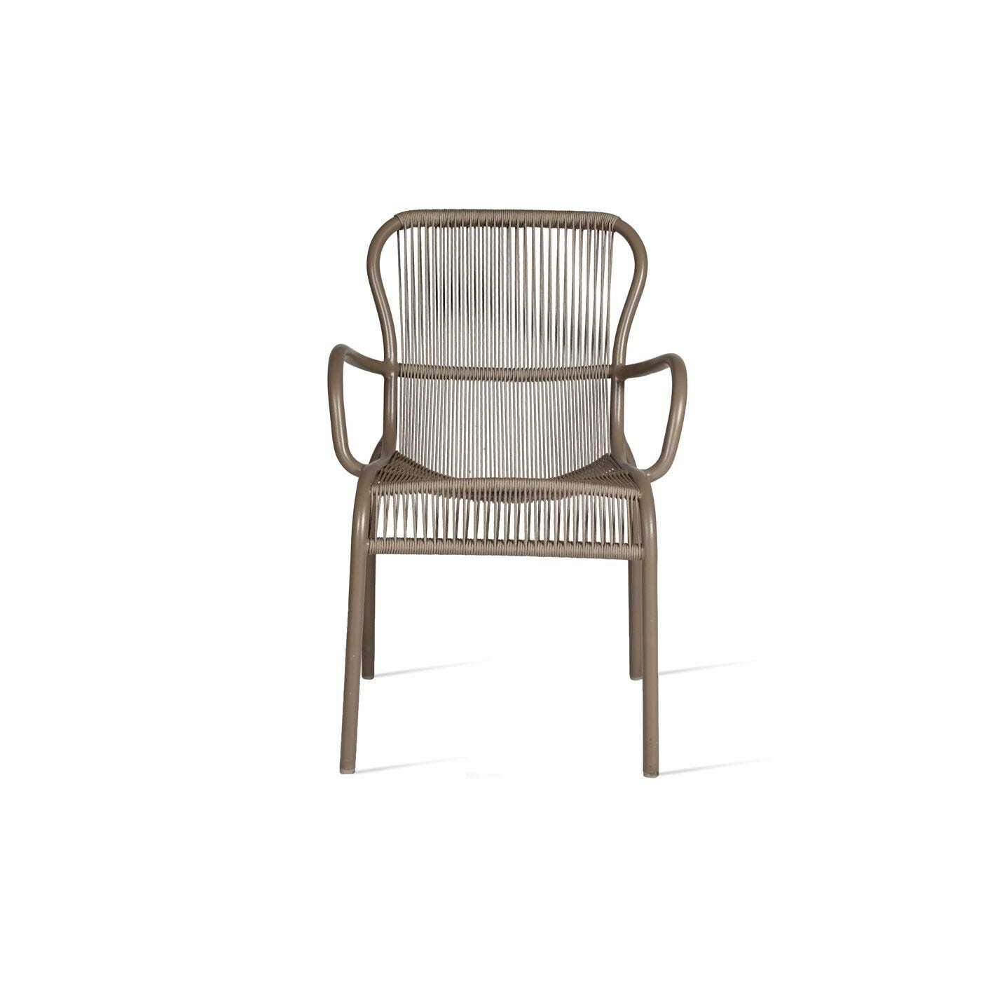 Vincent Sheppard Loop Outdoor Dining Chair Rope Taupe - image 1