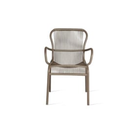 Vincent Sheppard Loop Outdoor Dining Chair Rope Taupe - thumbnail 1