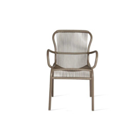Vincent Sheppard Loop Outdoor Dining Chair Rope Taupe