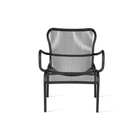 Vincent Sheppard Loop Outdoor Lounge Chair in Black