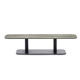 Vincent Sheppard Kodo Outdoor Coffee Table Fossil Grey