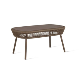 Vincent Sheppard Loop Outdoor Coffee Table Taupe Rope
