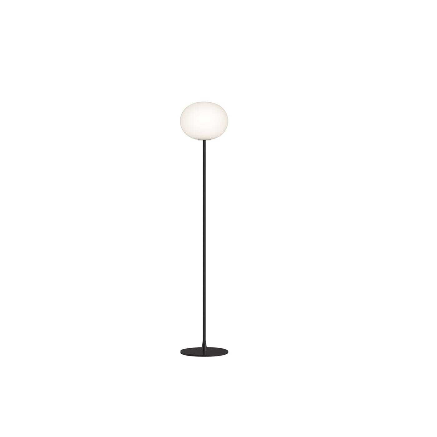 Flos Glo-Ball F2 Floor Lamp Matte Black - image 1