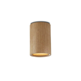 Case Solid Downlight Cylinder Natural Oak