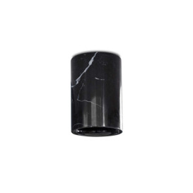 Case Solid Downlight Cylinder Nero Marquina Marble