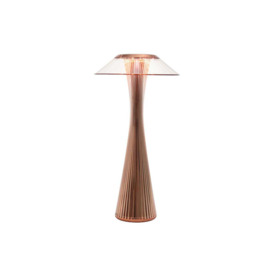 Kartell Space LED Portable Table Lamp Copper