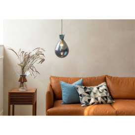 Heal's Barnsbury Cushion soft blue 45 x 45cm - Heal's UK Furniture - thumbnail 2