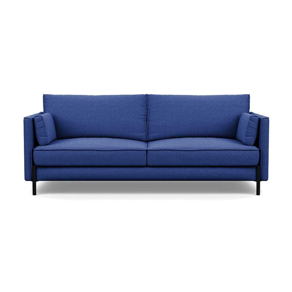 Heal's Tortona 3 Seater Sofa Brushed Cotton Cobalt - Heal's UK Furniture - image 1