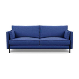 Heal's Tortona 3 Seater Sofa Brushed Cotton Cobalt - Heal's UK Furniture - thumbnail 1