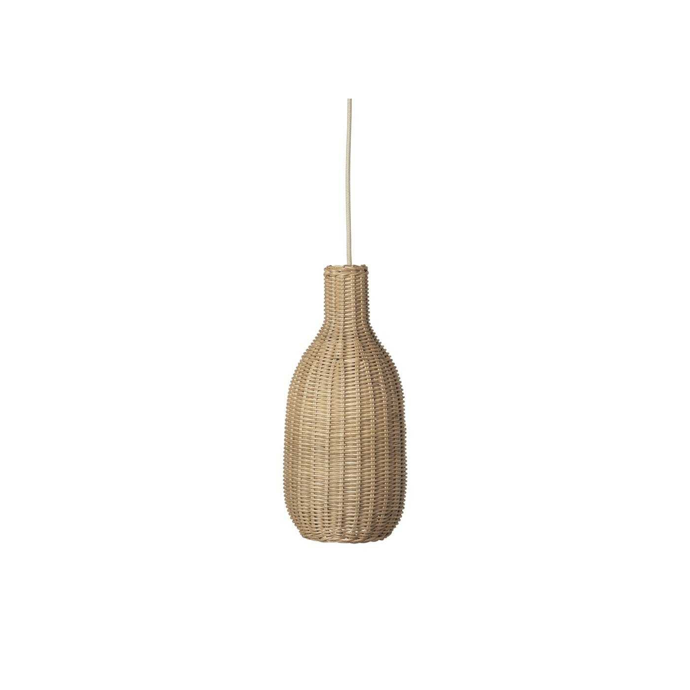 ferm LIVING Braided Shade Bottle Natural - image 1