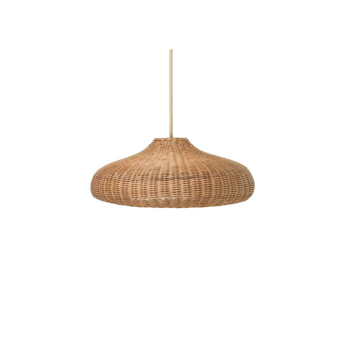 ferm LIVING Braided Shade Disc Natural - image 1