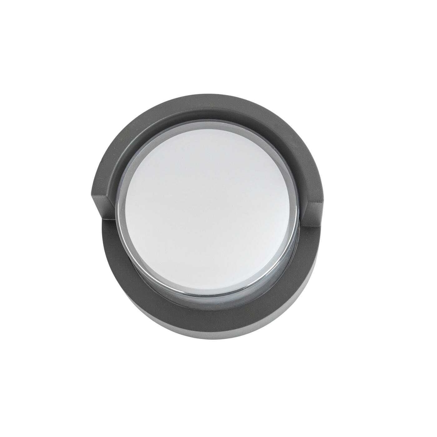 Heal's LED Outdoor or Bathroom Wall Light Shaded Top Dark Grey - image 1