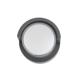 Heal's LED Outdoor or Bathroom Wall Light Shaded Top Dark Grey