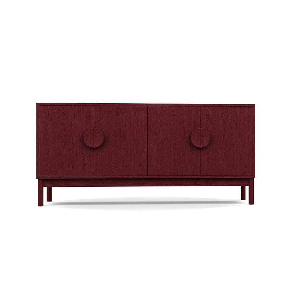 Heal's Tinta Sideboard Red Stain Frame Red Stain Doors - image 1