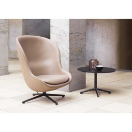 Normann Copenhagen Hyg Swivel Lounge Chair Ultra Leather - thumbnail 2