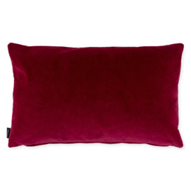 Heal's Velvet Cushion Claret 35 x 55cm