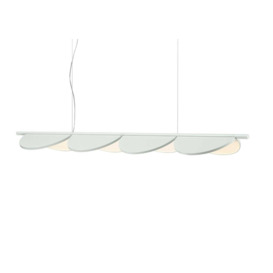 Flos Almendra Linear LED Pendant Light S4 Off White